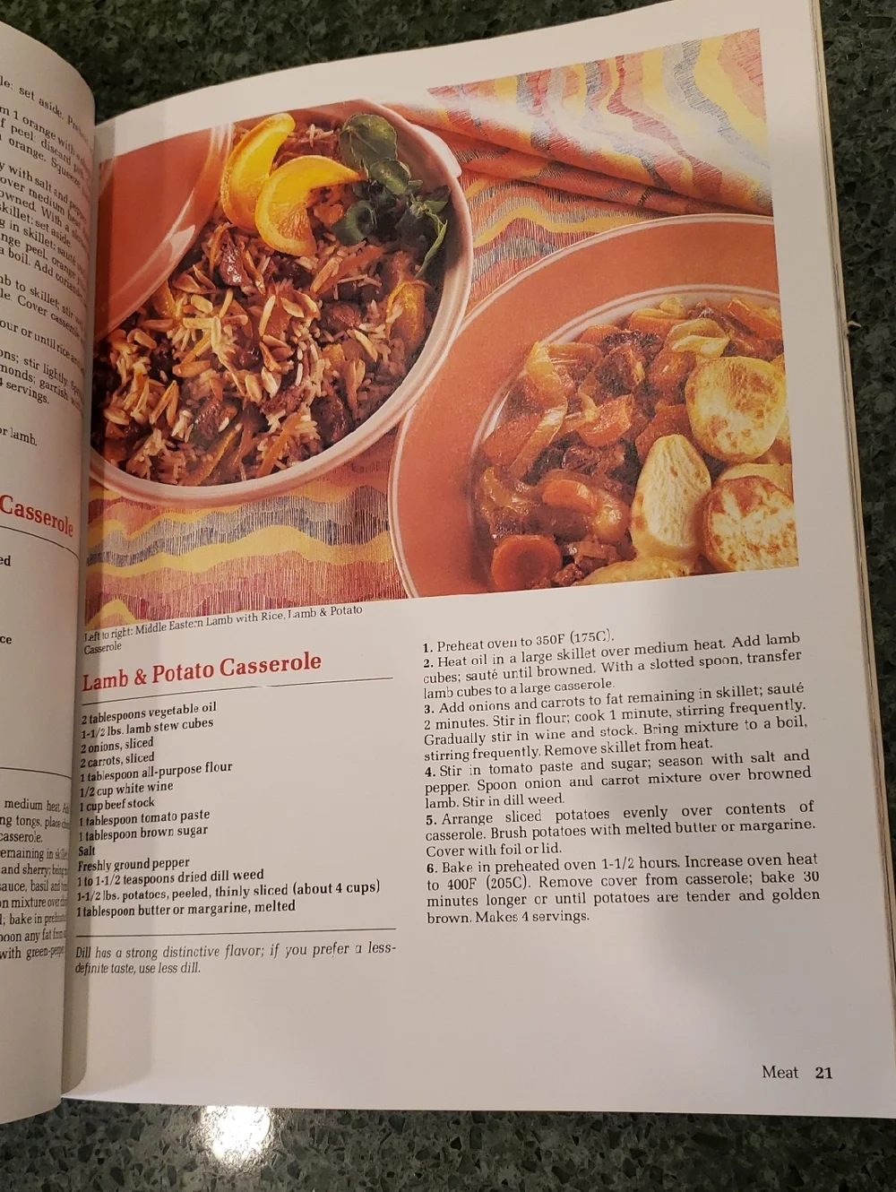 Cookbook Recipe Books Main Courses, Supper and Snacks, High Fiber